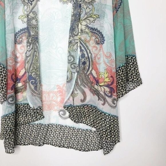 SOFT SURROUNDINGS Muse Kimono Topper  - Picture 3 of 9